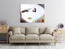 Demure Hat Lady Gallery Wrap