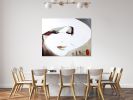 Demure Hat Lady Gallery Wrap