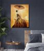 Umbrella Lady Gallery Wrap