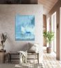 Abstract Blue Gallery Wrap