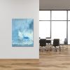 Abstract Blue Gallery Wrap