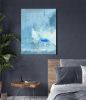 Abstract Blue Gallery Wrap