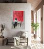 Red Bar Woman Gallery Wrap