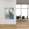 Peacock with Accents Gallery Wrap