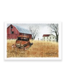 "Granddad's Old Truck" by Billy Jacobs, Ready to Hang Canvas Art