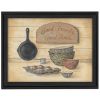"Good Friends" By Pam Britton, Printed Wall Art, Ready To Hang Framed Poster, Black Frame