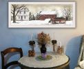 "Christmas Trees for Sale" By Billy Jacobs, Ready to Hang Framed Print, White Frame