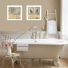 "Dream/Relax Collection" 2-Piece Vignette By Dee Dee, Printed Wall Art, Ready To Hang Framed Poster, White Frame