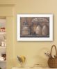 "Love Abides Here Shelf" By Pam Britton, Ready to Hang Framed Print, White Frame