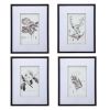 Set of 4 Botanical Wall Art Prints, Home Decor for Living Room, Dining Room, Bedroom, Hallway, 20" x 28"