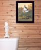 "Seek God" by Artisan Gail Eads, Ready to Hang Framed Print, Black Frame