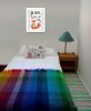 "Be Brave Little One" By Susan Boyer, Printed Wall Art, Ready To Hang Framed Poster, White Frame