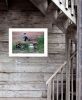 "Milk Wagon" by Billy Jacobs, Ready to Hang Framed Print, White Frame