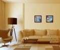 "Yoga II Collection" 2-Piece Vignette By Debbie DeWitt, Printed Wall Art, Ready To Hang Framed Poster, Black Frame