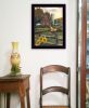 "Early Rooster" by Ed Wargo, Ready to Hang Framed Print, Black Frame