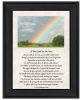 "If You Can See Me Now" (Double Rainbow) by Artisan Trendy Decor 4U, Ready to Hang Framed Print, Black Frame